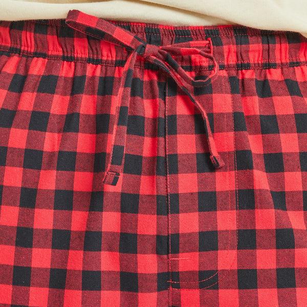 Life Is Good Men's Buffalo Check Pattern Classic Sleep Pant