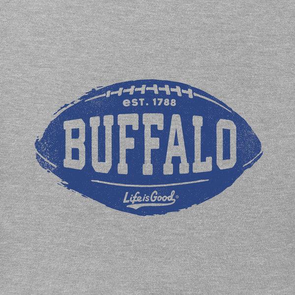 Life Is Good Men's Buffalo Football Short Sleeve Crusher Tee