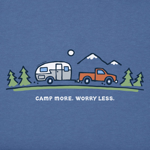 Life Is Good Men's Camp More On The Road Short Sleeve Tee
