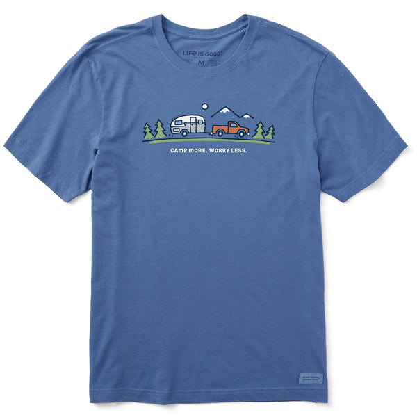 life is good Men's Camp More on the Road Short Sleeve Tee