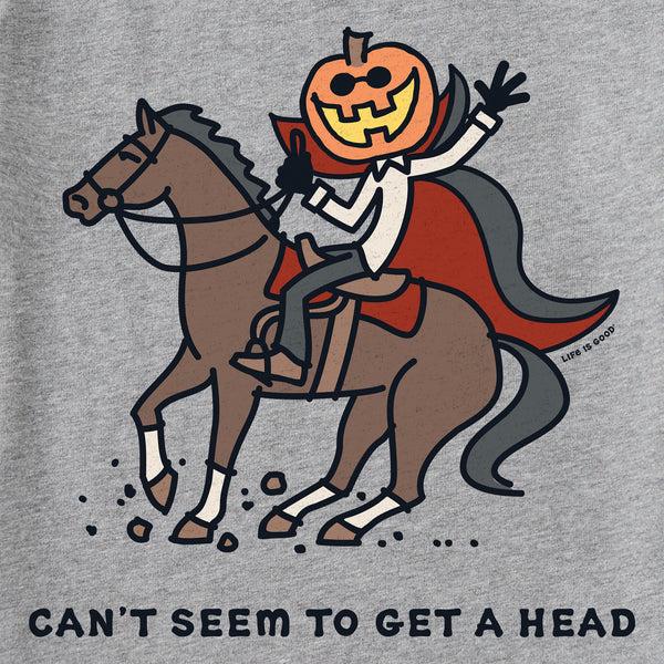 Life Is Good Men's Can't Seem To Get A Head Long Sleeve Crusher Tee