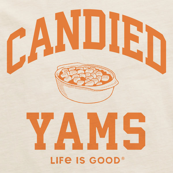 Life Is Good Men's Candied Yams Arch Short Sleeve Crusher Tee