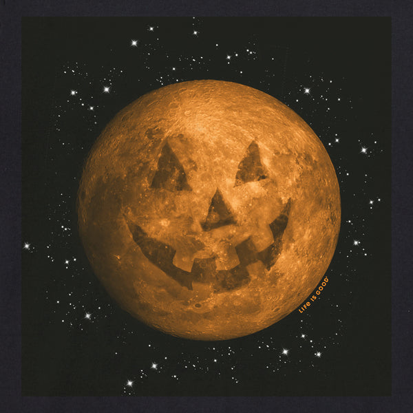 Life Is Good Men's Celestial Jack-O-Moon Simply True Fleece Hoodie