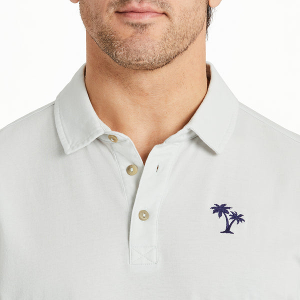 Life Is Good Men's Clean Palms Short Sleeve Crusher-LITE Polo