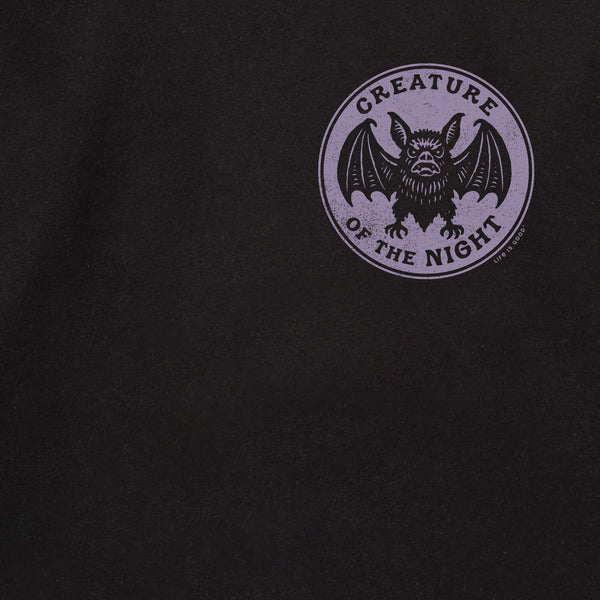 Life Is Good Men's Creature Of The Night Short Sleeve Crusher Tee