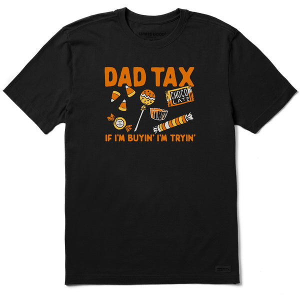 Life Is Good Men's Dad Tax Halloween Short Sleeve Tee