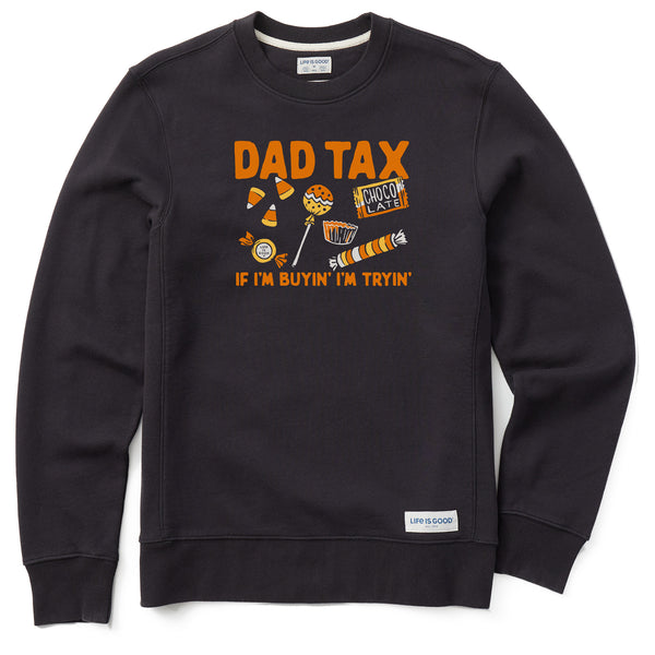 life is good Men's Dad Tax Halloween Simply True Fleece Crew