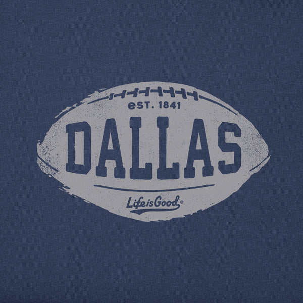 Life Is Good Men's Dallas Football Short Sleeve Crusher Tee