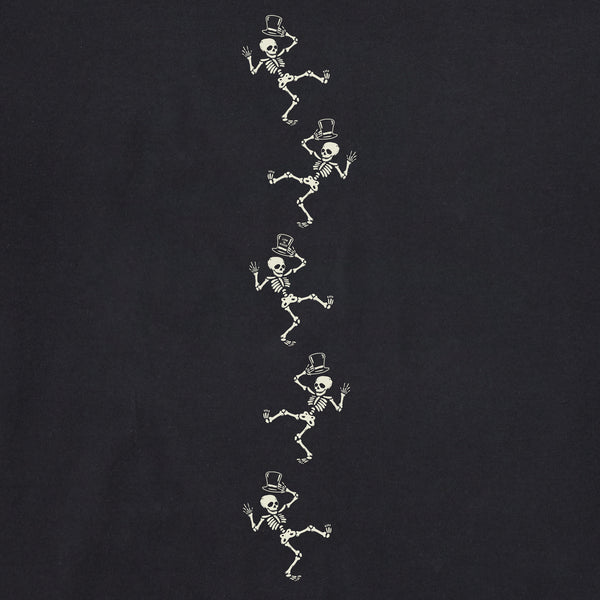 Life Is Good Men's Dancing Skeletons Long Sleeve Crusher Tee