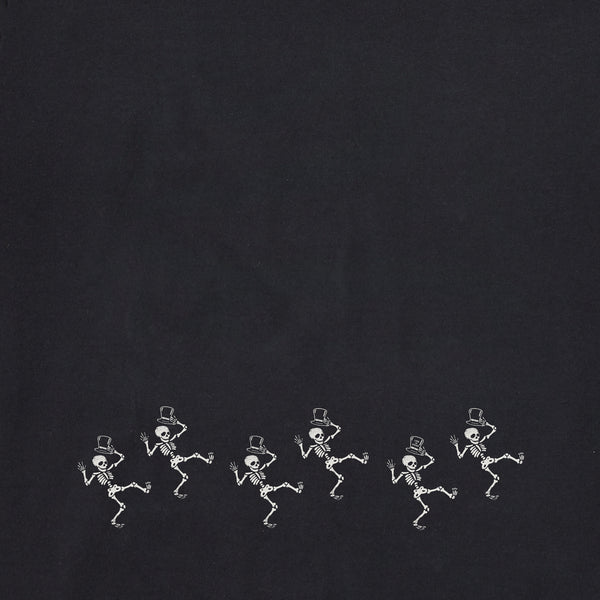 Life Is Good Men's Dancing Spooky Skeletons Short Sleeve Crusher Tee