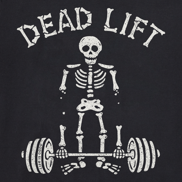 Life Is Good Men's Dead Lift Short Sleeve Crusher Tee