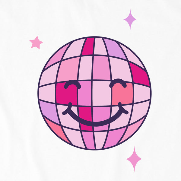 Life Is Good Men's Disco Ball Short Sleeve Crusher Tee