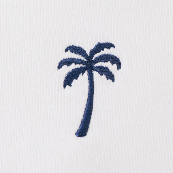 Life Is Good Men's Embroidered Palm Short Sleeve Crusher Tee