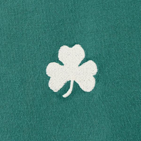 Life Is Good Men's Embroidered Shamrock Short Sleeve Crusher Tee