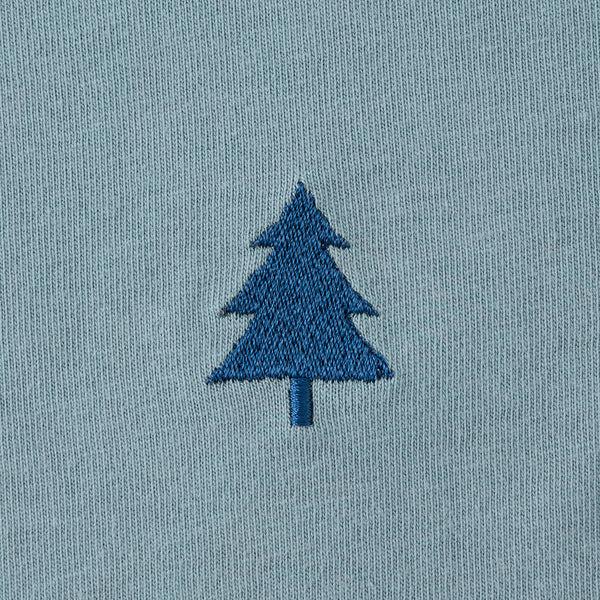 Life Is Good Men's Embroidered Tree Long Sleeve Crusher Tee