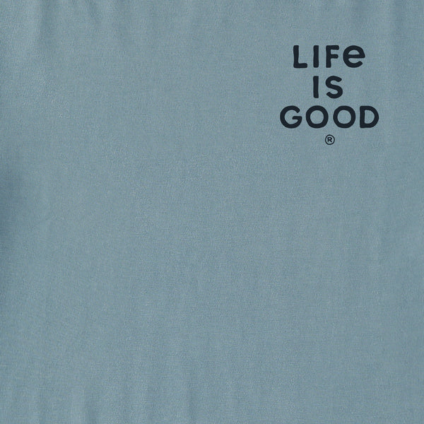 Life Is Good Men's Fantasy Football Wizard QB Long Sleeve Crusher Tee