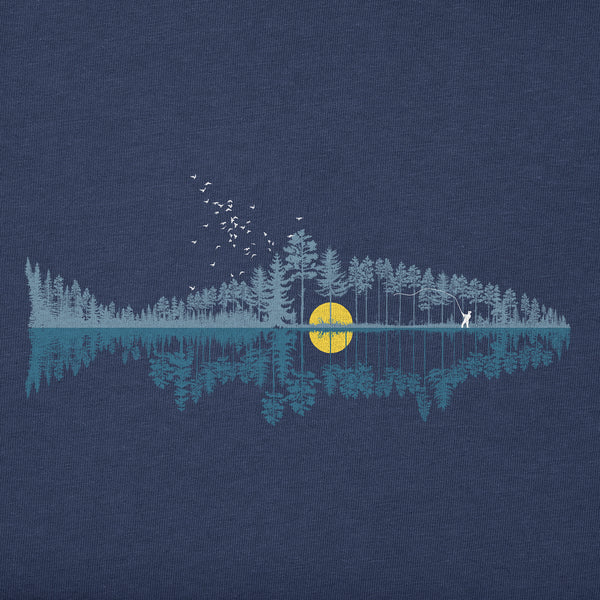 Life Is Good Men's Fishscape Short Sleeve Crusher-LITE Slim Fit Tee