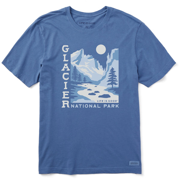 life is good Men's Glacier National Park Short Sleeve Tee