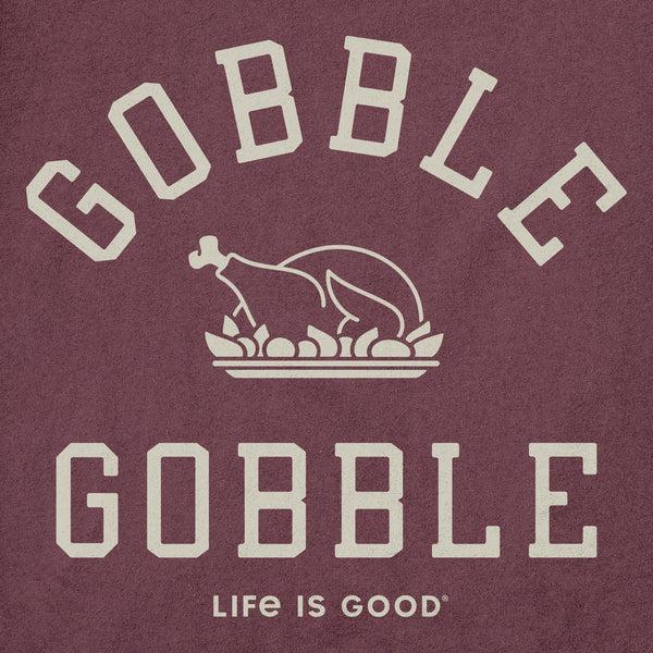 Life Is Good Men's Gobble Gobble Arch Short Sleeve Crusher Tee