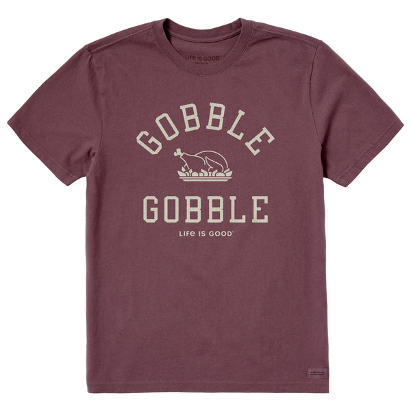 life is good Men's Gobble Gobble Arch Short Sleeve Crusher Tee