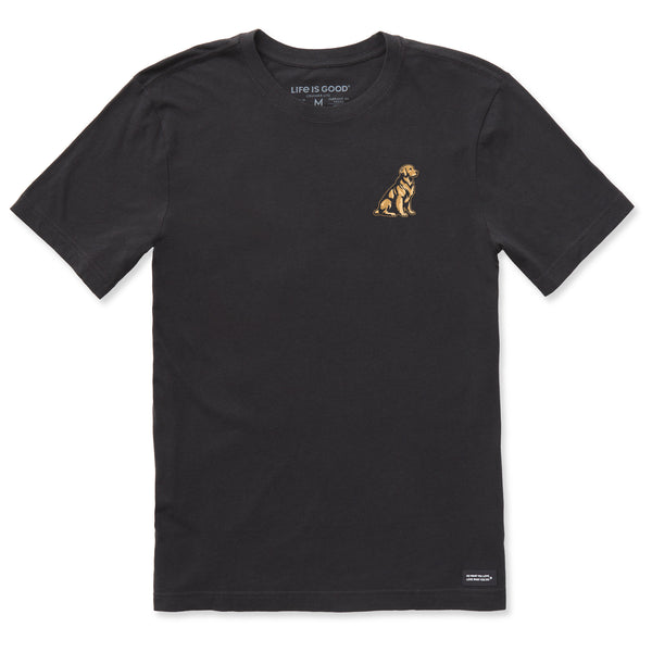 Life Is Good Men's Golden Short Sleeve Crusher-LITE Slim Fit Tee