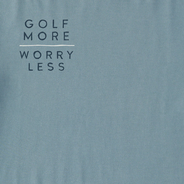 Life Is Good Men's Golf More Medley Short Sleeve Crusher Tee