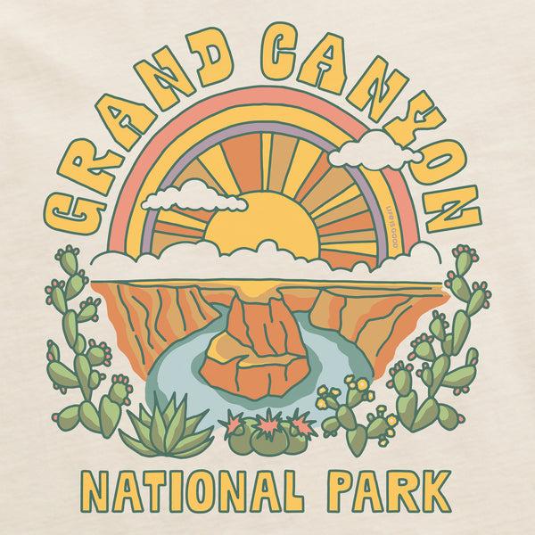 Life Is Good Men's Grand Canyon Poster Short Sleeve Crusher Tee