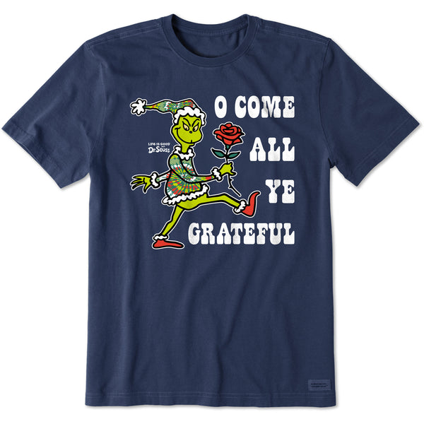 Life Is Good Men's Grateful Grinch Short Sleeve Crusher Tee