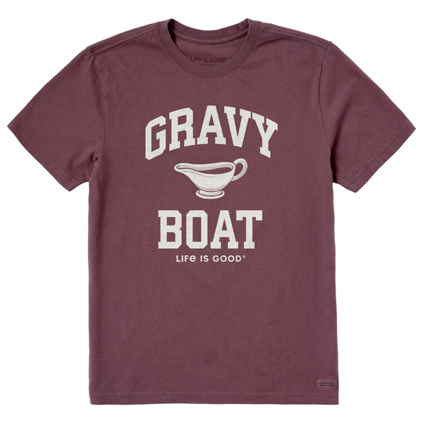 life is good Men's Gravy Boat Arch Short Sleeve Crusher Tee