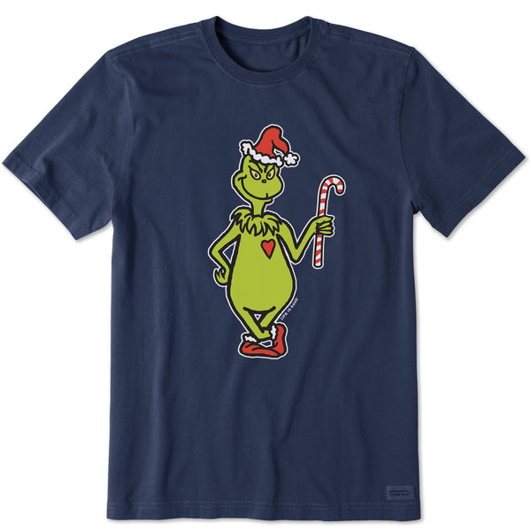 Life Is Good Men's Greetings From Who-Ville Short Sleeve Crusher Tee