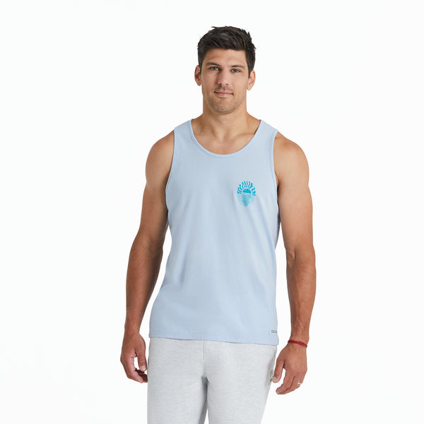 life is good Men's Groovy Keep Your Sunny Side Up LC Crusher-LITE Tank