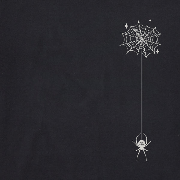 Life Is Good Men's Halloween Spider Short Sleeve Crusher Tee