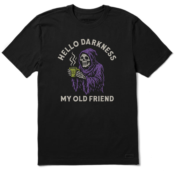 Life Is Good Men's Hello Darkness Reaper Short Sleeve Tee