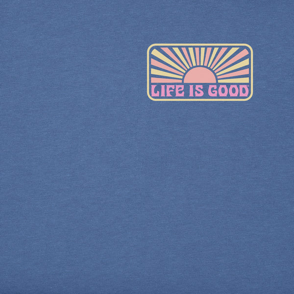 Life Is Good Men's Hello Sunshine Retro Short Sleeve Crusher Tee