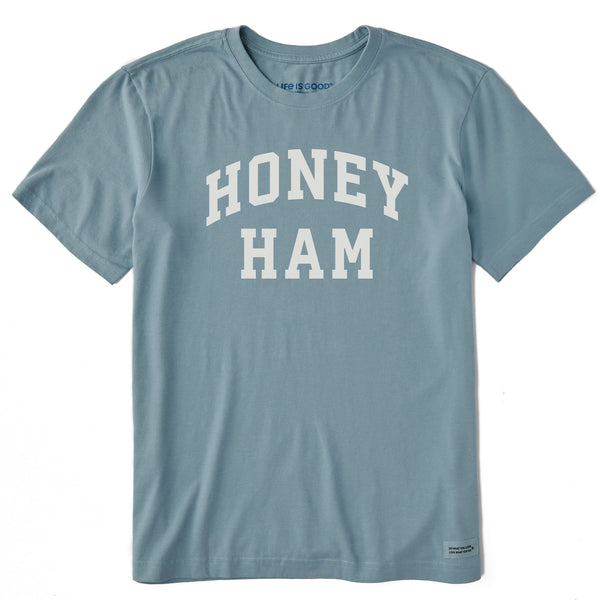 life is good Men's Honey Ham Arch Short Sleeve Crusher Tee