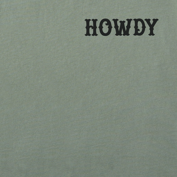 Life Is Good Men's Howdy Cowboy Skeleton Short Sleeve Crusher Tee