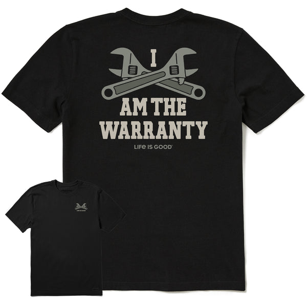 life is good Men's I am the Warranty Short Sleeve Tee