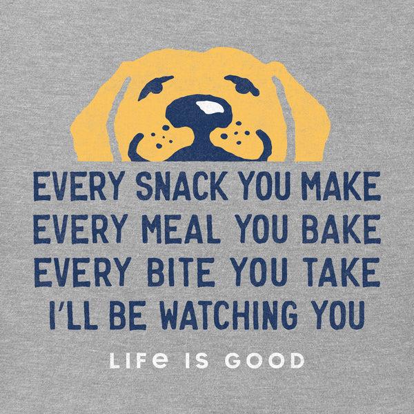 Life Is Good Men's I'll Be Watching You Short Sleeve Tee