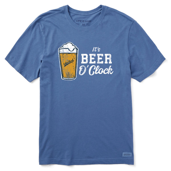 life is good Men's It's Beer O'Clock Short Sleeve Tee