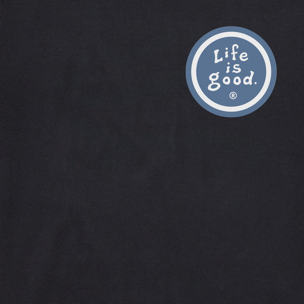 Life Is Good Men's Jake And Rocket Smoke Show Short Sleeve Crusher Tee