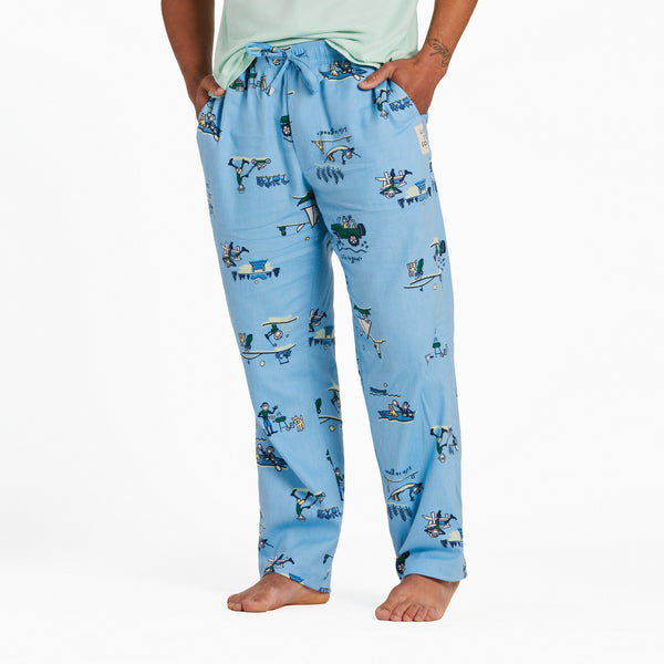 life is good Men's Jake Summer Pattern Classic Sleep Pant