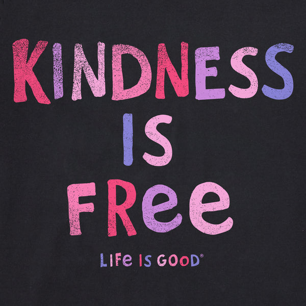 Life Is Good Men's Kindness Is Free Short Sleeve Crusher Tee