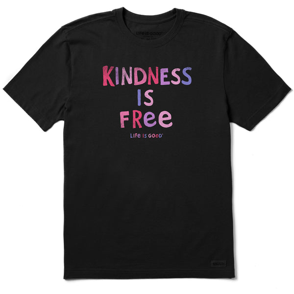 life is good Men's Kindness is Free Short Sleeve Crusher Tee