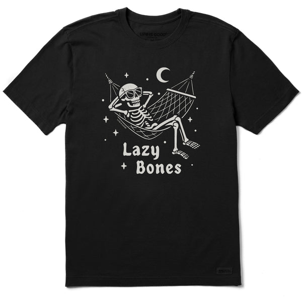 life is good Men's Lazy Bones Short Sleeve Crusher Tee