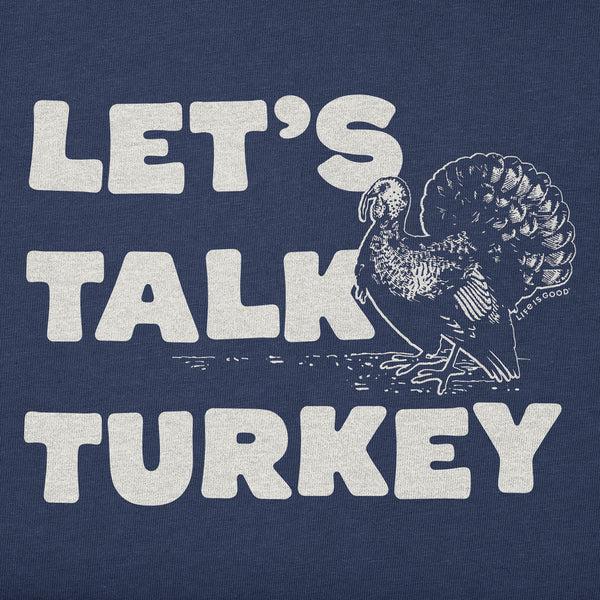 Life Is Good Men's Let's Talk Turkey Stack Short Sleeve Crusher Tee