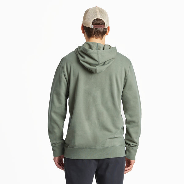 Life Is Good Men's Life Isn't Perfect Mountains Simply True Fleece Hoodie