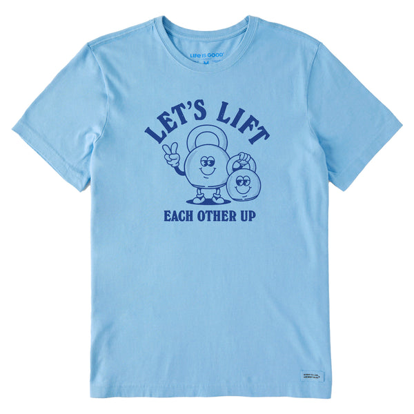 life is good Men's Lift Each other Up Short Sleeve Crusher Tee