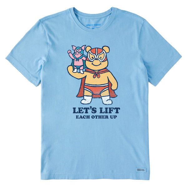 life is good Men's Lift Each Other Up Winnie u0026 P Short Sleeve Tee