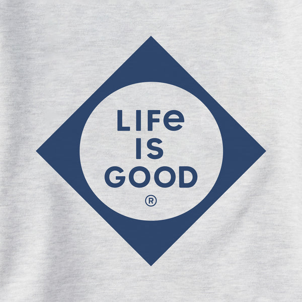 Life Is Good Men's LIG Diamond Simply True Fleece Hoodie