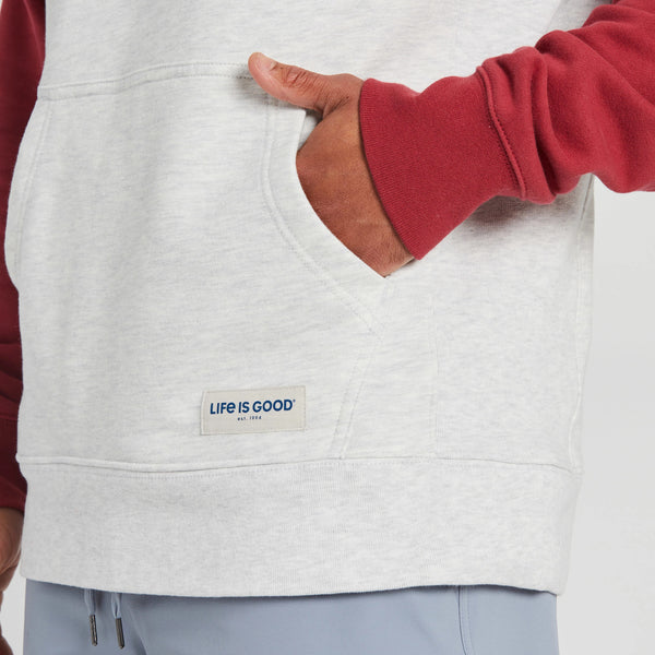 Life Is Good Men's LIG Diamond Simply True Fleece Hoodie